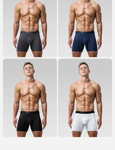 Boxers Deportivos Alargados Modal Anti-Fricción para Hombre - Image 8