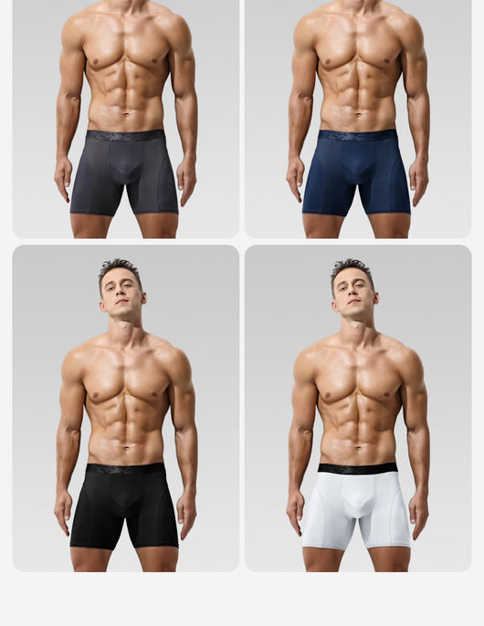 Boxers Deportivos Alargados Modal Anti-Fricción para Hombre - Image 8