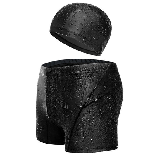 Set de Traje de Baño y Gafas de Natación para Hombre - Image 8