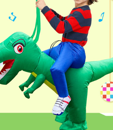 Disfraz Inflable Dragón Corredor para Actividades Familiares - Image 18