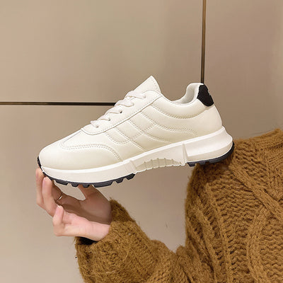 Zapatillas Plataforma Blancas para Mujer - Estilo Otoño - Image 3