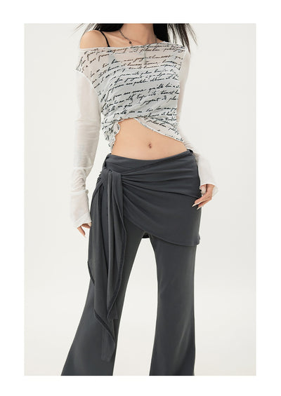 Pantalones Acampanados Cintura Baja Slim Fit - Image 23