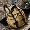 Mochila Retro Americana de Lona Encerada Premium