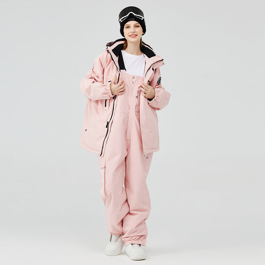 Traje de Esquí Doble Tabla para Hombre y Mujer - Abrigo Térmico Invernal