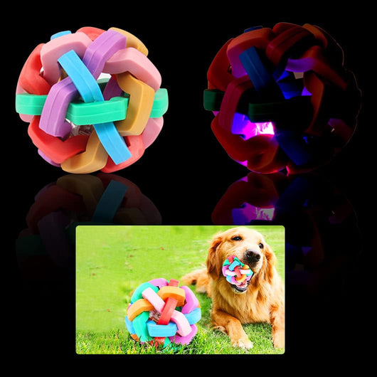Pelotas Interactivas con Luz y Sonido para Perros y Gatos - Image 3