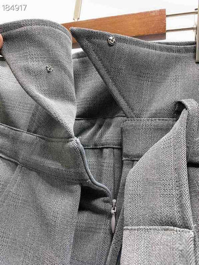 Falda Plisada Elegante de Cintura Alta con Volantes y Corte Slim - Image 15