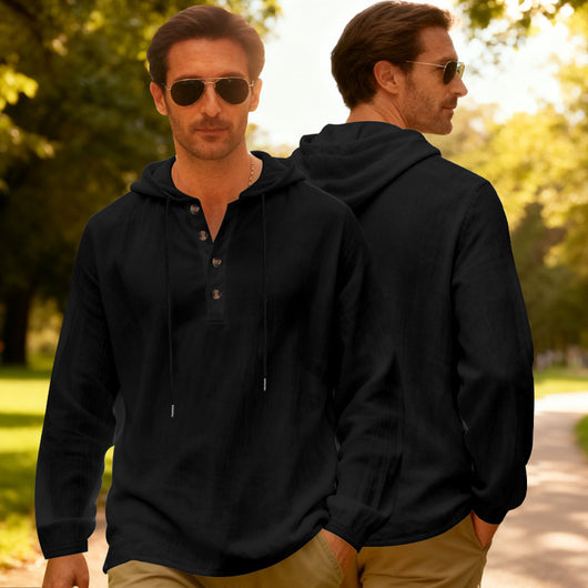 Camisa Playera Transpirable con Capucha para Hombre - Image 44