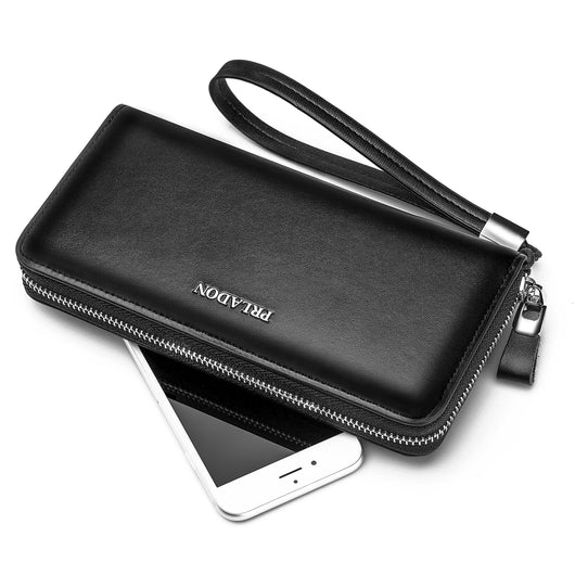 Billetera Hombre Cuero con Cierre Largo - Cartera Premium - Image 8