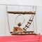 Puente Colgante de Madera - Estructura de Escalada Infantil