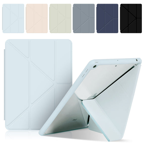 Funda Protectora de Cuero con Ranura para Bolígrafo y Diseño Plegable Y