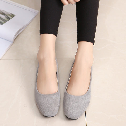 Zapatos de Ante Planos Cómodos para Mujer - Image 26