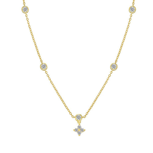 Collar y Pulsera de Plata Esterlina 925 Diseño Estrellado con Zirconia para Mujer - Image 6