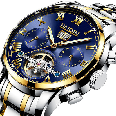 Reloj Automático Mecánico Hueco Luminoso Resistente al Agua para Hombre - Image 2