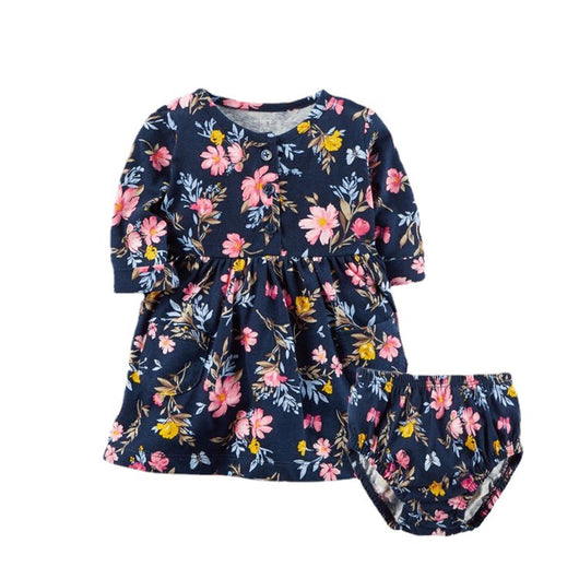 Vestido Largo Casual con Mangas y Shorts Integrados - Image 9