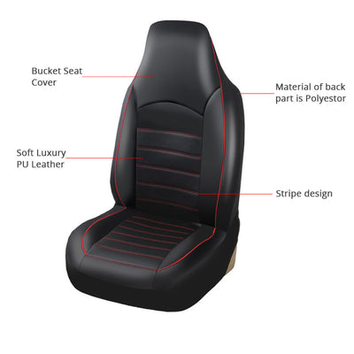 Funda de Asiento de Auto de Cuero PU Doble Frente Premium - Image 13