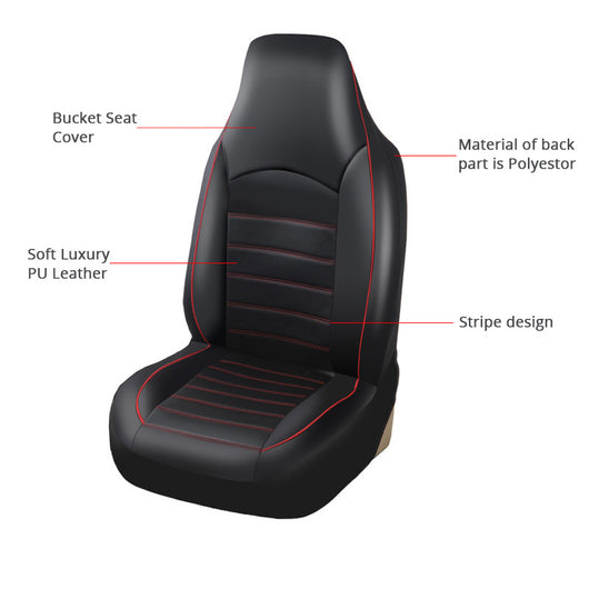 Funda de Asiento de Auto de Cuero PU Doble Frente Premium - Image 13