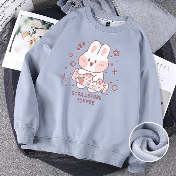 Suéter sin Capucha para Mujer Cuello Redondo Primavera Otoño