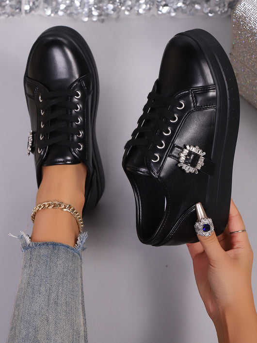 Zapatillas Deportivas de Cuero con Suela Flexible para Mujer - Image 23