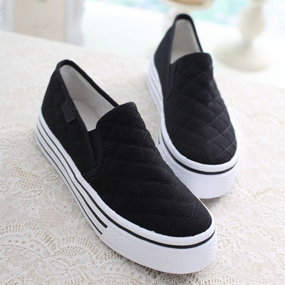 Mocasines Plataforma de Algodón para Mujer - Comodidad y Estilo Casual - Image 8