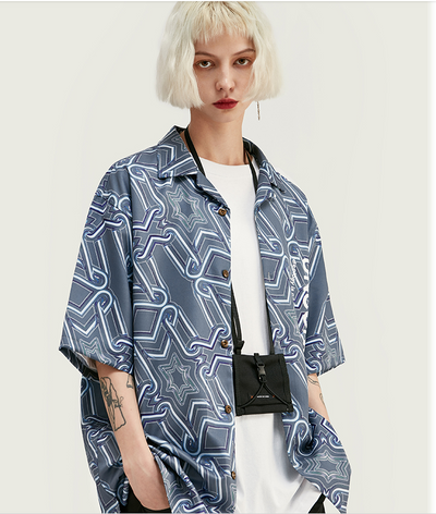 Camisa Streetwear Estampado Hawaiano para Hombre - Image 9