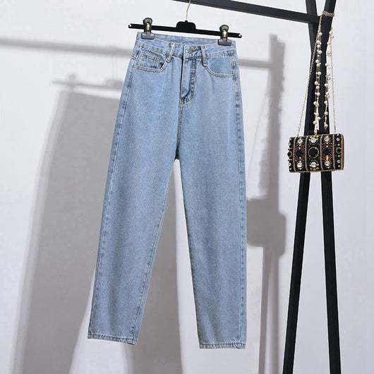 Pantalón Vaquero Cropped de Cintura Alta y Pierna Recta - Image 13