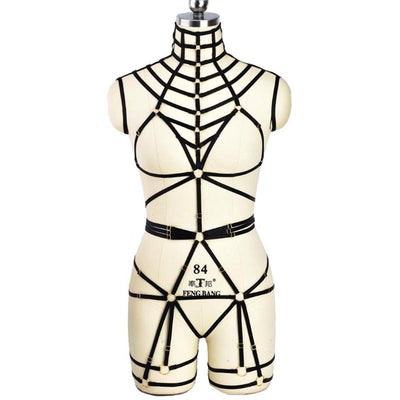 Conjunto de Lencería Temática para Adultos con Accesorios de Sujeción - Image 8