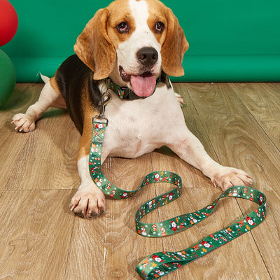 Correa Navideña para Perros con Cuerda de Agarre Manual - Image 19