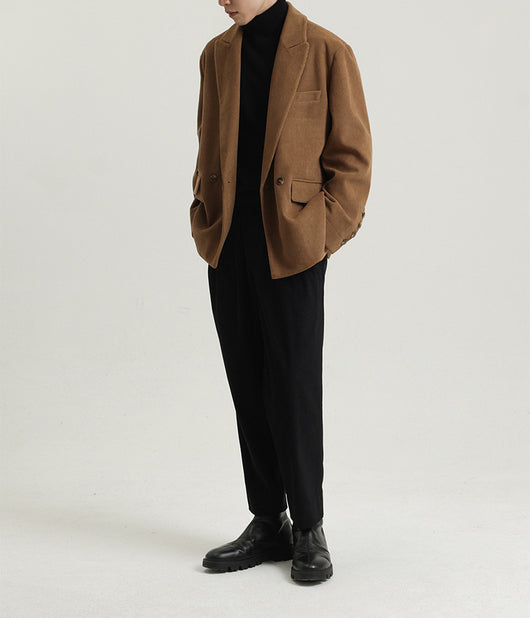 Saco de Pana Gruesa Combinada para Hombre - Image 22