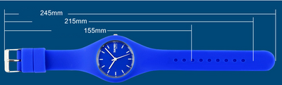 Reloj de Pareja Resistente al Agua en Colores Jelly Translúcidos - Image 13