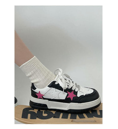 Zapatillas Deportivas Coreanas de Punta Redonda - Estilo Versátil y Elegante - Image 21