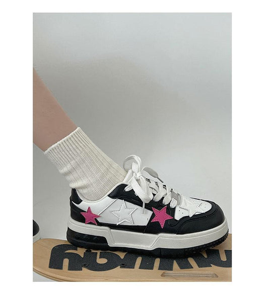 Zapatillas Deportivas Coreanas de Punta Redonda - Estilo Versátil y Elegante - Image 21