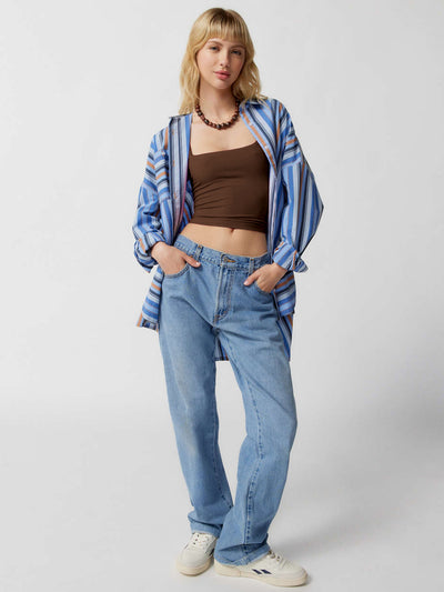 Top Ajustado Tipo Sling Básico Slim Fit para Mujer - Image 17