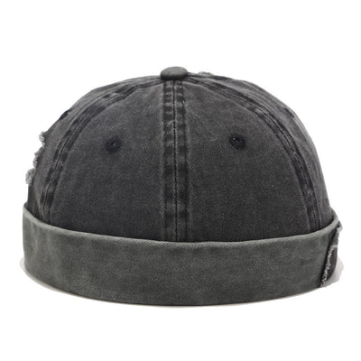 Gorra Hip-hop Vintage con Costuras Lavadas - Estilo Urbano Trendy - Image 2