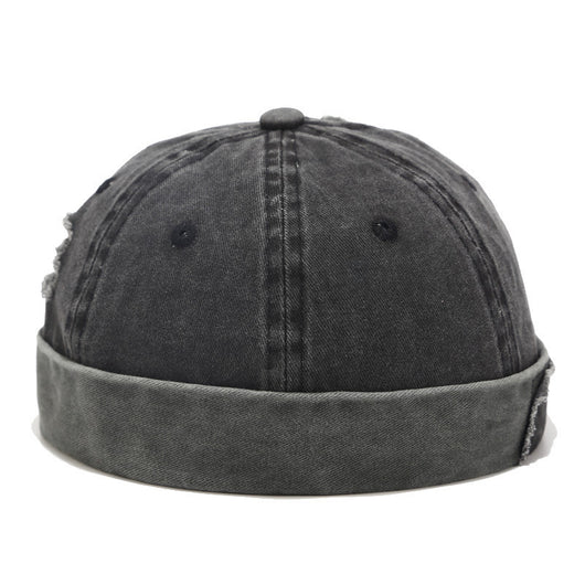 Gorra Hip-hop Vintage con Costuras Lavadas - Estilo Urbano Trendy - Image 2