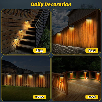 Lámpara Solar para Cerca y Decoración Exterior - Image 16