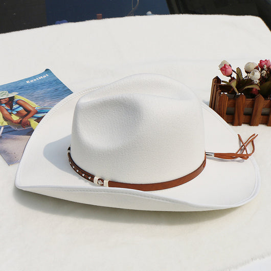 Sombrero Vaquero de Fieltro de Lana para Hombre - Image 17