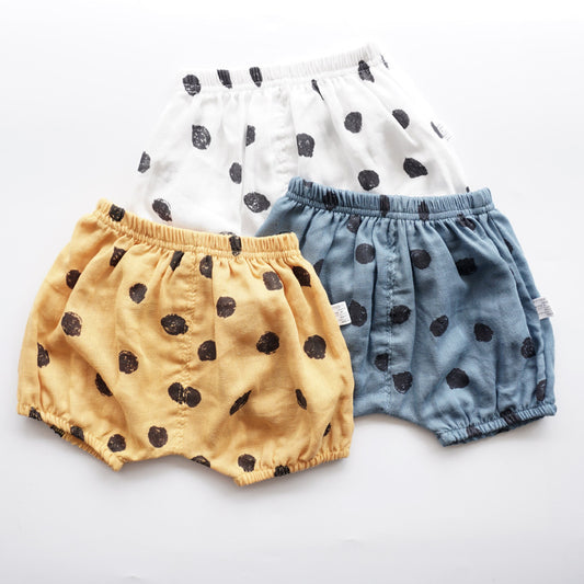 Shorts Bloomers de Algodón Estampado para Bebé