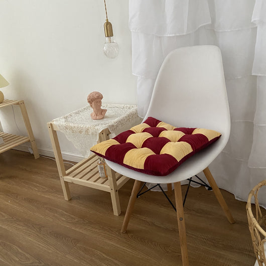 Cojín Térmico de Terciopelo para Silla de Comedor - Acolchado Grueso Invierno - Image 3