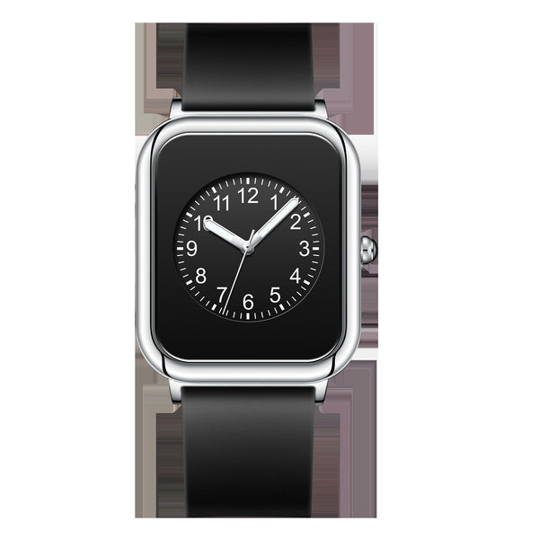 Reloj de Cuarzo Cuadrado Negro Resistente al Agua para Mujer – Elegancia Exquisita