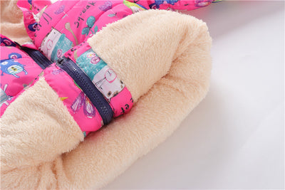 Chaqueta Acolchada con Capucha Graffiti Fashion Plus para Niños - Image 23