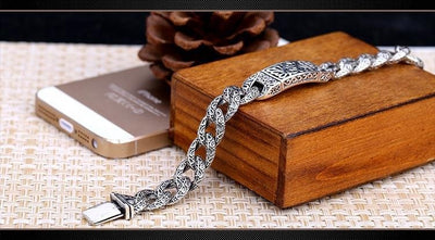 Pulsera de Plata 925 Calada para Hombre - Image 4