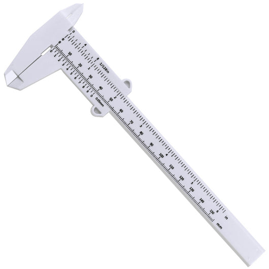 Calibrador Vernier Plástico de Doble Escala 0-150mm - Image 7