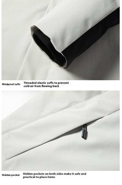 Chaqueta de Montaña Térmica Impermeable y Cortavientos - Image 20