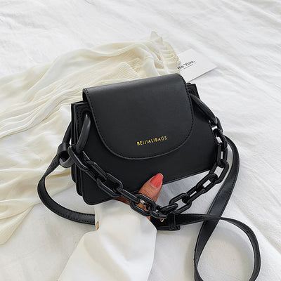 Bolso de Cadena Mate Efecto Hielo con Asa Simple para Mujer - Image 2