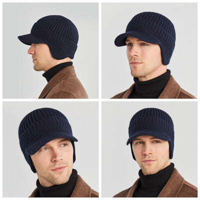 Gorro Ciclista de Lana Térmica Impermeable para Hombre y Mujer - Image 12