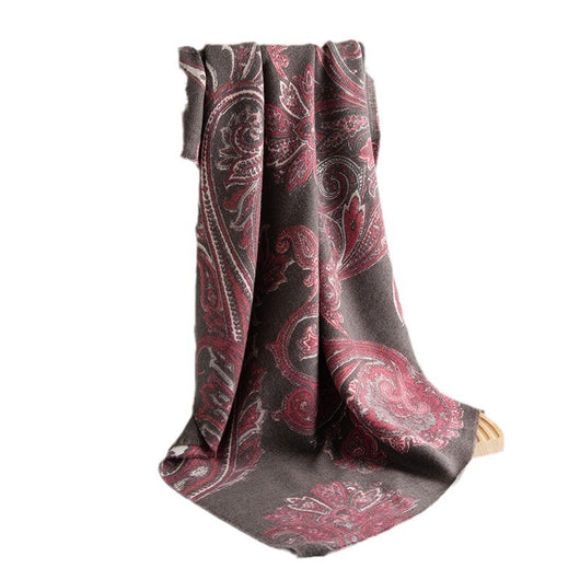 Bufanda Étnica Estampado Paisley en Cashmira Artificial - Image 3