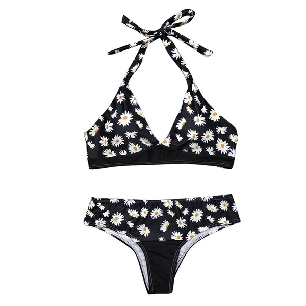 Bikini Estampado Girasol Digital Sexy