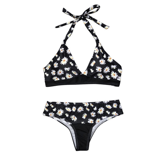Bikini Estampado Girasol Digital Sexy