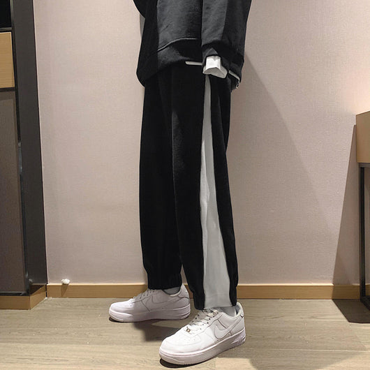 Pantalones Deportivos Holgados Masculinos Estilo Otoño Invierno con Personalidad - Image 7