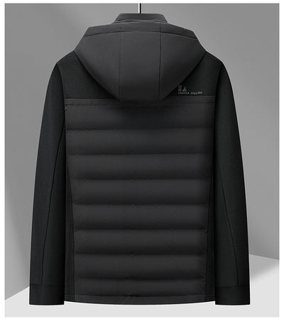 Chaqueta Acolchada de Plumón de Pato con Capucha - Image 15